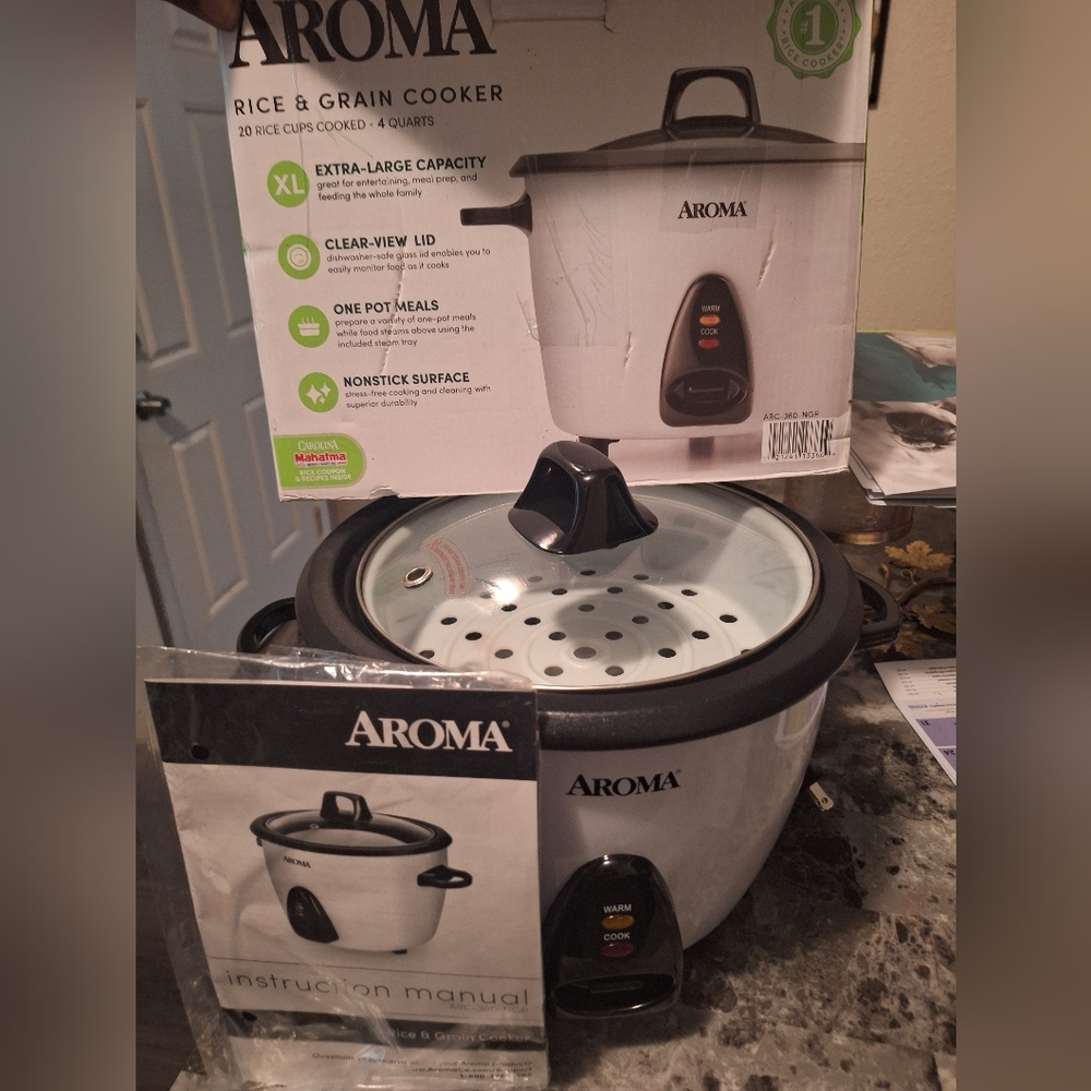 Rice and grain cooker